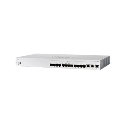 Cisco CBS350 Managed L3 1U Schwarz, Grau