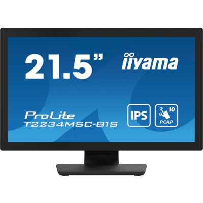 iiyama ProLite T2234MSC-B1S Computerbildschirm 54,6 cm (21.5") 1920 x 1080 Pixel Full HD Touchscreen Schwarz