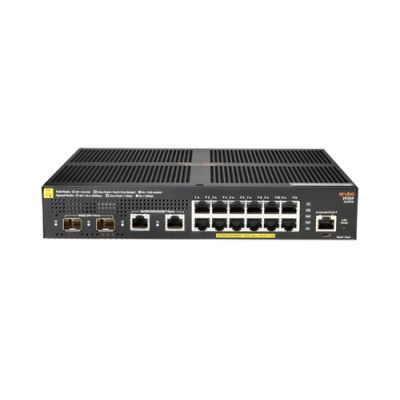 Aruba 2930F 12G PoE+ 2G/2SFP+ Managed L3 Gigabit Ethernet (10/100/1000) Power over Ethernet (PoE) 1U Schwarz