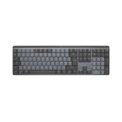 Logitech MX Mechanical Tastatur RF Wireless + Bluetooth QWERTY Dänisch, Finnisch, Norwegisch, Schwedisch Graphit, Grau
