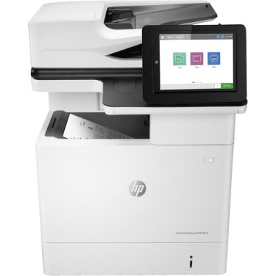 HP LaserJet Enterprise M635h MFP, Drucken, Kopieren, Scannen und optionales Faxen, Scannen in E-Mail; beidseitiger Druck; ADF für 150 Blatt; energieeffizient