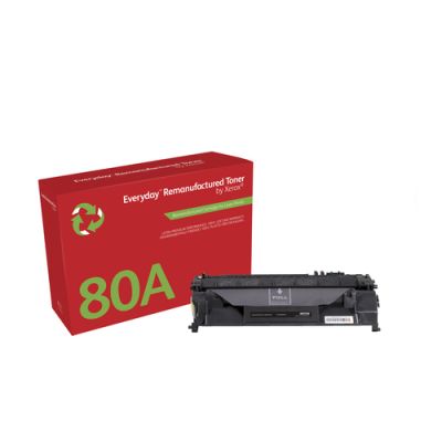Everyday ™ Mono wiederaufbereiteter Toner von Xerox, kompatibel mit HP 80A (CF280A), Standardkapazität