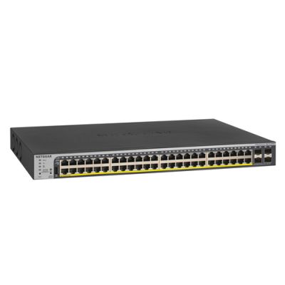 NETGEAR GS752TPP Managed L2/L3/L4 Gigabit Ethernet (10/100/1000) Power over Ethernet (PoE) 1U Schwarz
