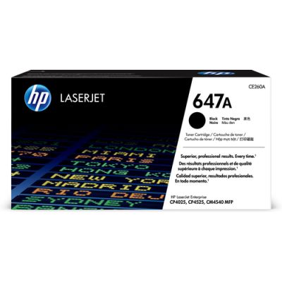 HP 647A Schwarz Original LaserJet Tonerkartusche