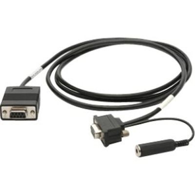 Zebra 25-13227-03R Serien-Kabel Schwarz 1,83 m DB9