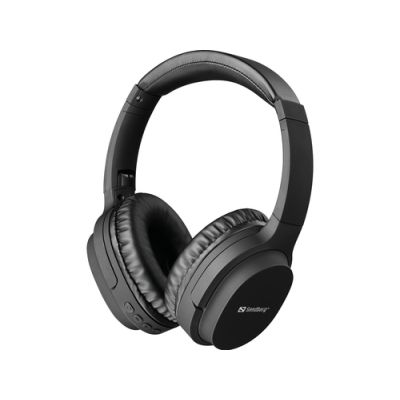 Sandberg 126-37 Kopfhörer & Headset Verkabelt & Kabellos Kopfband Anrufe/Musik Mikro-USB Bluetooth Schwarz