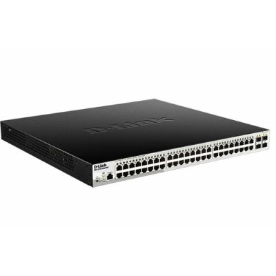 D-Link DGS-1210-52MP/ME/E Netzwerk-Switch Managed L2+ Gigabit Ethernet (10/100/1000) 1U Schwarz, Grau