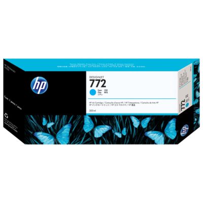 HP 772 Cyan DesignJet Druckerpatrone, 300 ml