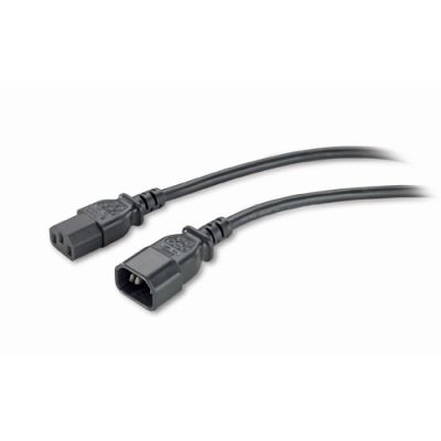 APC PWR Cord C13 - C14, 0.6 m Schwarz 0,61 m C13-Koppler C14-Koppler