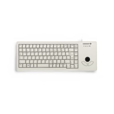 CHERRY XS Trackball Tastatur USB Belgisch Grau