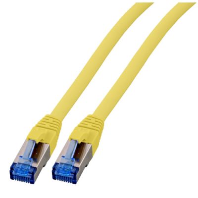 EFB Elektronik K5525FGE.10 Netzwerkkabel Gelb 10 m Cat6a S/FTP (S-STP)