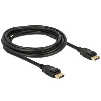 DeLOCK 3m Displayport 1.2a Schwarz
