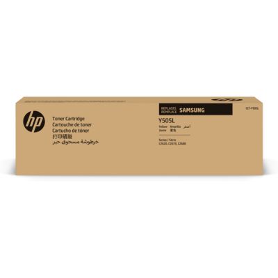 Samsung CLT-Y505L Gelb Original Tonerkartusche mit hoher Reichweite