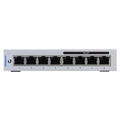 Ubiquiti UniFi Switch 8 Managed Gigabit Ethernet (10/100/1000) Power over Ethernet (PoE) Grau