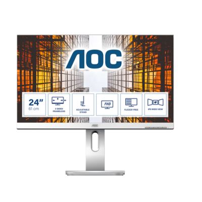 AOC P1 X24P1/GR Computerbildschirm 61 cm (24") 1920 x 1200 Pixel WUXGA LED Grau