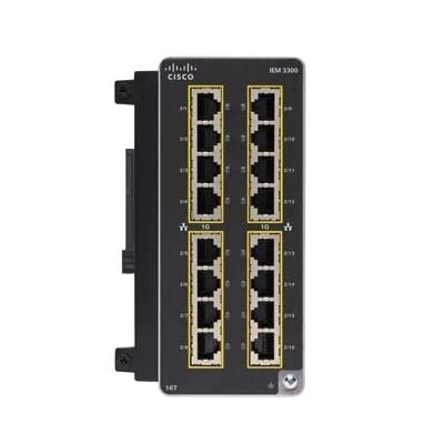 Cisco Catalyst IE3300 Managed L2 Gigabit Ethernet (10/100/1000) Schwarz