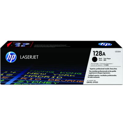 HP 128A Schwarz Original LaserJet Tonerkartusche