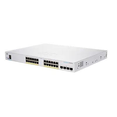 Cisco CBS250-24P-4X-EU Netzwerk-Switch Managed L2/L3 Gigabit Ethernet (10/100/1000) Silber