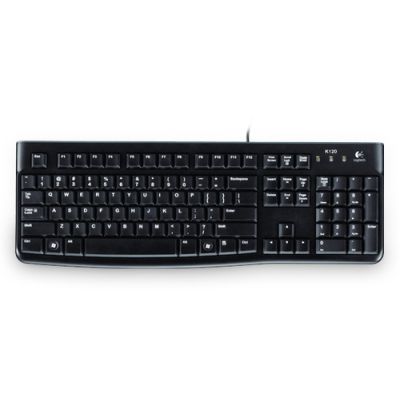 Logitech Keyboard K120 for Business Tastatur USB QWERTY Italienisch Schwarz