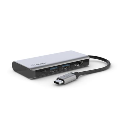 Belkin AVC006btSGY USB 3.2 Gen 1 (3.1 Gen 1) Type-C Silber