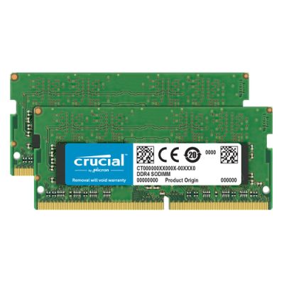 Crucial 2x16GB DDR4 Speichermodul 32 GB 2400 MHz