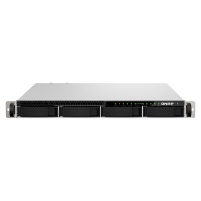QNAP TS-h987XU-RP NAS Rack (1U) Ethernet/LAN Schwarz, Silber E-2334