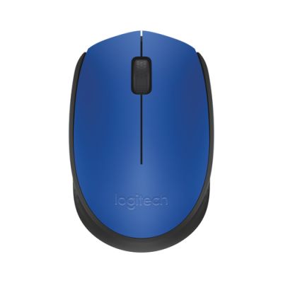 Logitech M171 Blue-K Maus Beidhändig RF Wireless Optisch 1000 DPI