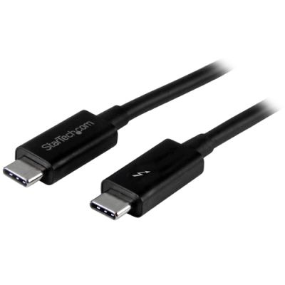 StarTech.com 1m Passives Thunderbolt 3 Kabel, 20Gbps, 100W PD, 4K Video, Thunderbolt Kabel, Kompatibel mit USB4/DP Alt Mode, Thunderbolt 4, USB 3.2/Typ-C