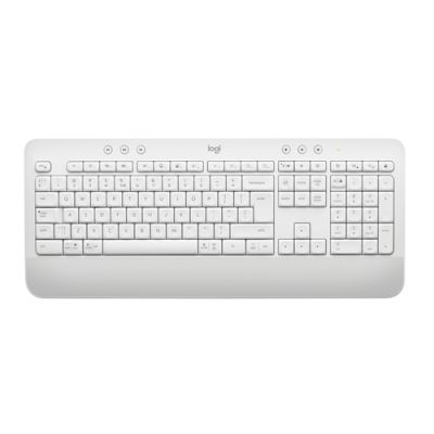Logitech Signature K650 Tastatur Bluetooth QWERTY US International Weiß
