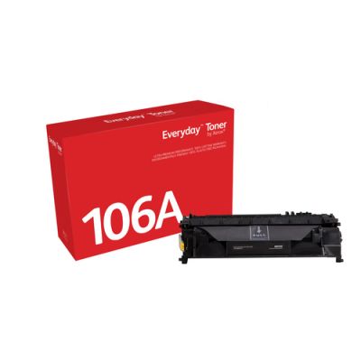 Everyday ™ Schwarz Toner von Xerox, kompatibel mit HP 106A (W1106A), Standardkapazität