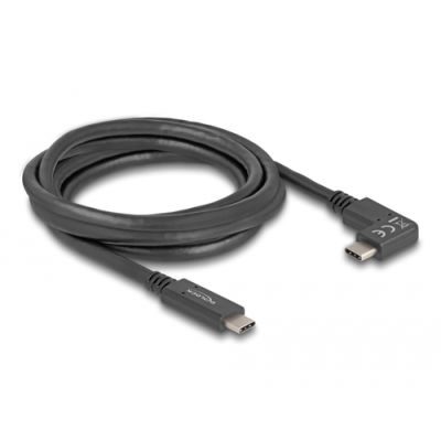 DeLOCK 80038 USB Kabel 2 m USB C Schwarz