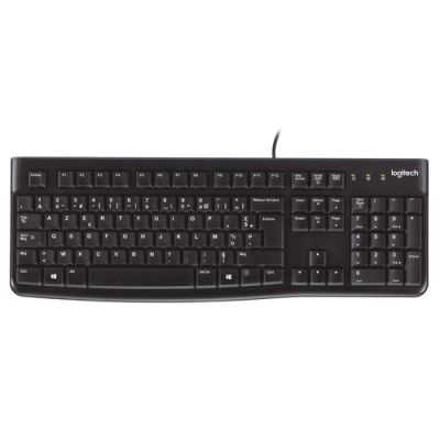 Logitech Keyboard K120 for Business Tastatur USB AZERTY Französisch Schwarz