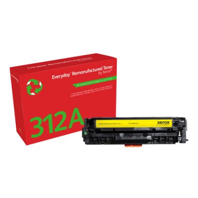 Everyday ™ Gelb Toner von Xerox, kompatibel mit HP 312A (CF382A), Standardkapazität