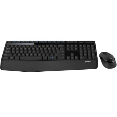 Logitech Wireless Combo MK345 Tastatur Maus enthalten RF Wireless Tschechisch Schwarz