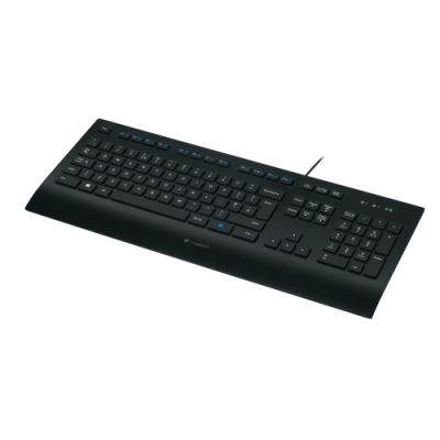 Logitech K280E Pro f/ Business Tastatur USB QWERTZ Deutsch Schwarz