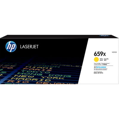 HP LaserJet 659X Gelb Original Tonerkartusche mit hoher Reichweite
