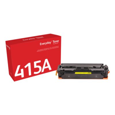 Everyday ™ Gelb Toner von Xerox, kompatibel mit HP 415A (W2032A), Standardkapazität