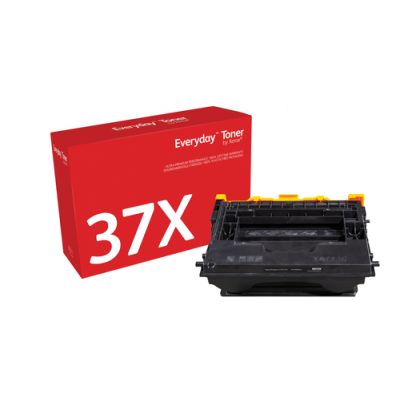 Everyday ™ Schwarz Toner von Xerox, kompatibel mit HP 37X (CF237X), High capacity