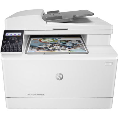 HP Color LaserJet Pro MFP M183fw, Drucken, Kopieren, Scannen, Faxen, Automatische Dokumentenzuführung für 35 Blatt; Energieeffizient; Hohe Sicherheit; Dualband Wi-Fi