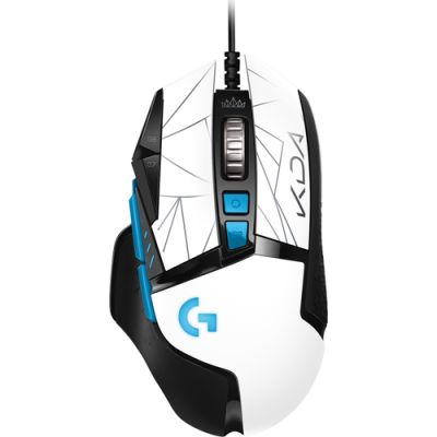 Logitech G G502 HERO K/DA Maus rechts USB Typ-A Optisch 25600 DPI