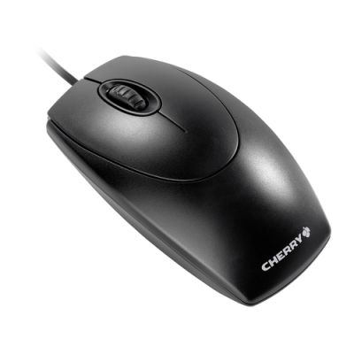 CHERRY WHEELMOUSE OPTICAL Kabelgebundene Maus, Schwarz, PS2/USB
