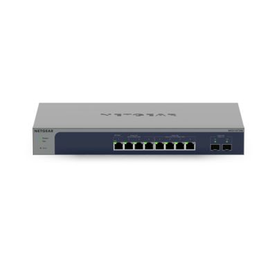 NETGEAR 8-Port Multi-Gigabit/10G Ethernet Smart Switch with 2 SFP+ Ports (MS510TXM) Managed L2+ 10G Ethernet (100/1000/10000) Grau