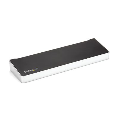 StarTech.com 4K USB-C Dock, Dreifach UHD 4K Monitor Dockingstation, Mac & Windows, USB-C zu HDMI & DisplayPort, 60W Power Delivery, 5x USB 5Gbps Hub