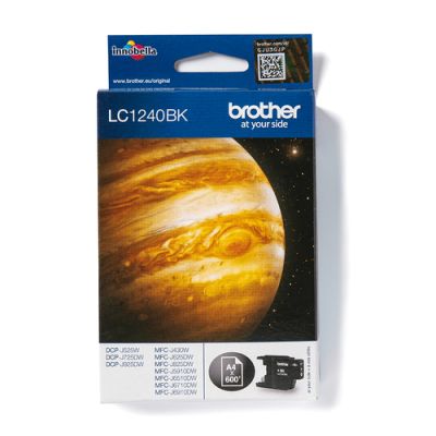 Brother LC1240BK Druckerpatrone 1 Stück(e) Original Schwarz