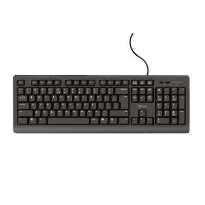 Trust TK-150 Tastatur USB QWERTZ Deutsch Schwarz