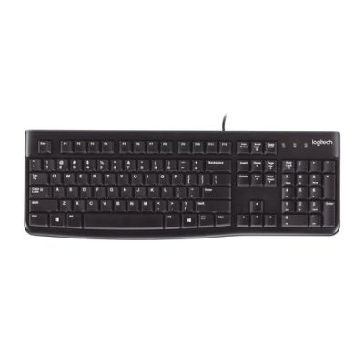Logitech Keyboard K120 for Business Tastatur USB QWERTY Englisch Schwarz
