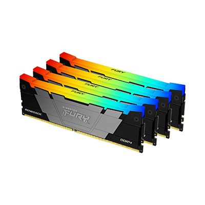 Kingston Technology FURY 128GB 3200MT/s DDR4 CL16 DIMM (4er-Kit) Renegade RGB