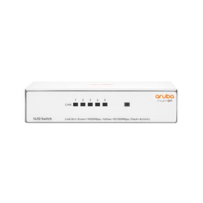Aruba Instant On 1430 5G Unmanaged L2 Gigabit Ethernet (10/100/1000) Weiß