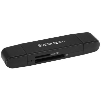 StarTech.com USB Speicherkartenlesegerät - USB 3.0 SD Kartenleser - Kompakt - 5Gbit/s - USB Kartenleser - MicroSD USB Adapter