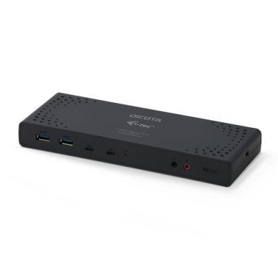 DICOTA D31952 laptop-dockingstation & portreplikator Kabelgebunden USB Typ-C Schwarz